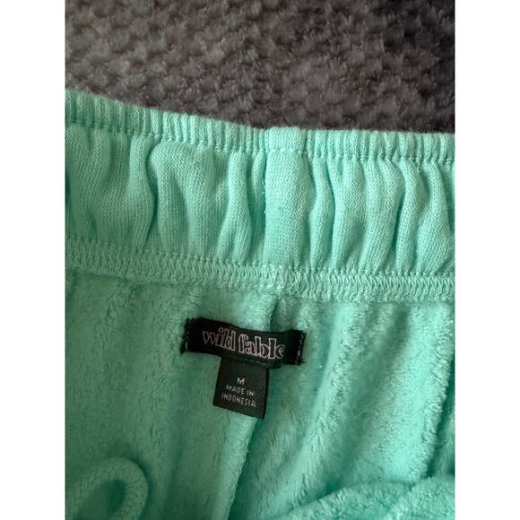 Wild Fable Target Aqua Blue Bermuda Casual Lounge Shorts Women Size Medium NWT - Picture 3 of 8